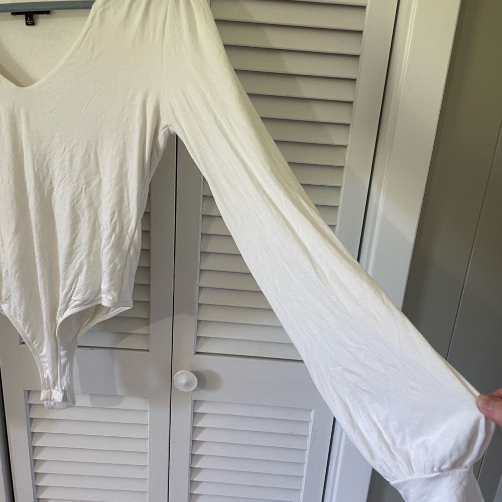 Off white Lulu’s bodysuit